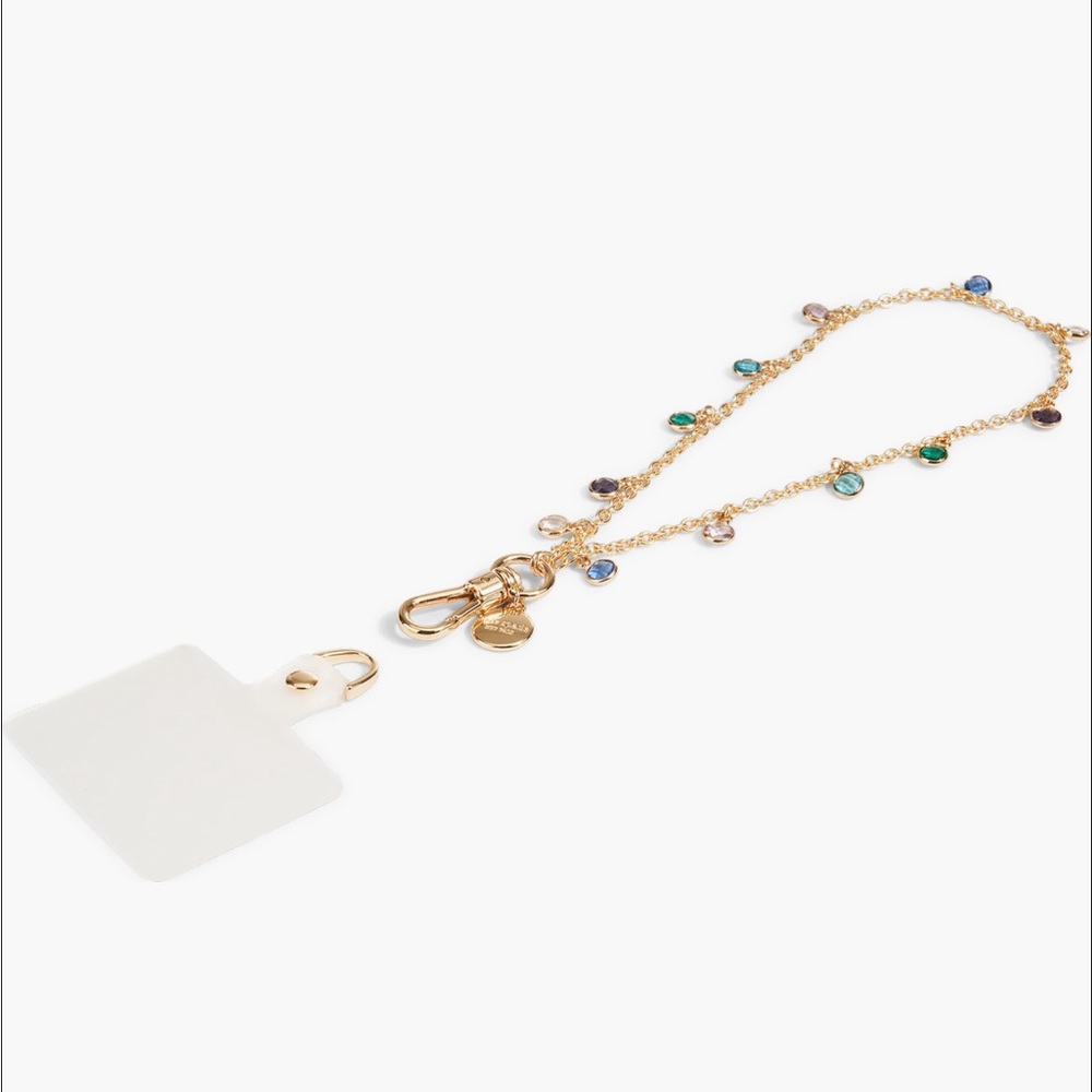 Kate Spade New York high shine charm phone crossbody chain